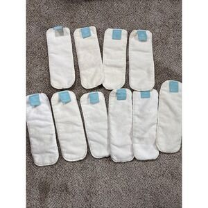 Charlie Banana Cloth Diaper Inserts Lot Of  4 Small & Lot Of 6 Med/large